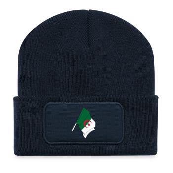 Flagge Algerien - Recycelte Patch Beanie - French Navy - Vorne