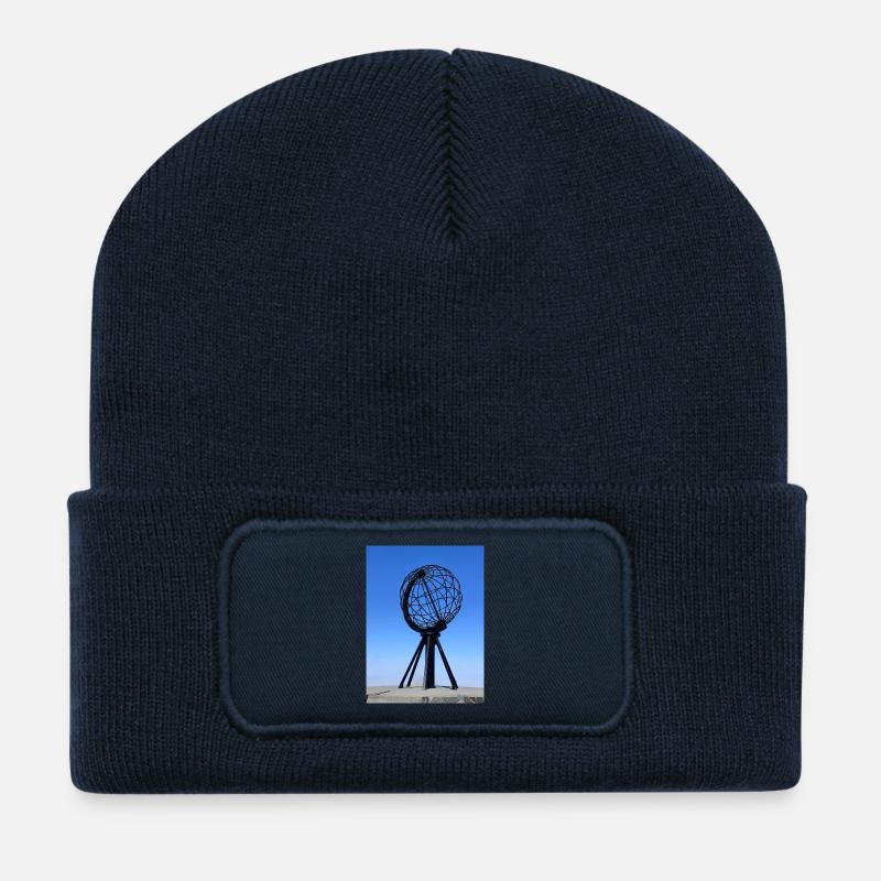 Nordkap - Recycelte Patch Beanie - French Navy