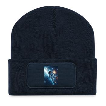 Lost in Space 1 5 - Recycled Patch Beanie - french navy - Front