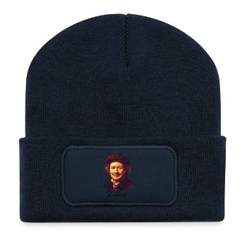 Rembrandt van Rijn - Recycled Patch Beanie - french navy - Front
