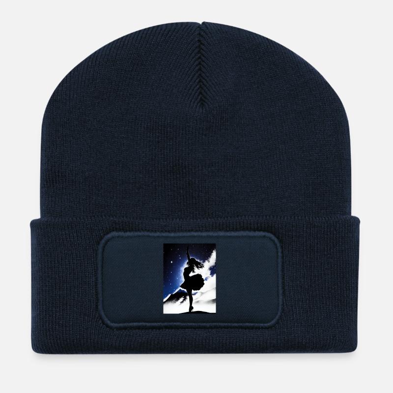 SWS GIRL IN SPACE - Recycled Patch Beanie - french navy