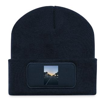 IMG 5976 - Recycelte Patch Beanie - French Navy - Vorne