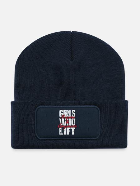 Inspiring and empowering girls - Recycled Patch Beanie - french navy
