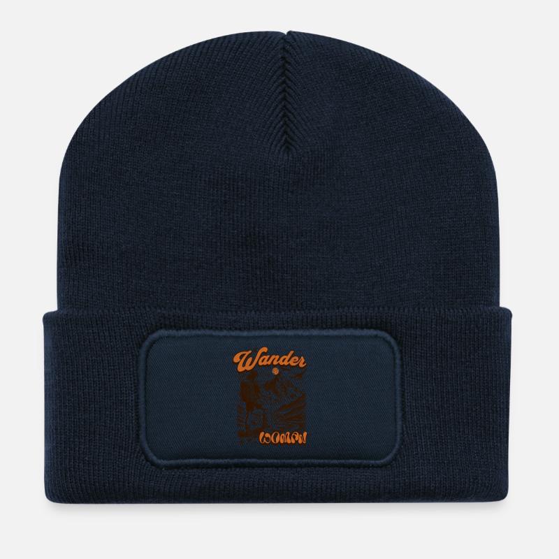 Wander Woman - Recycelte Patch Beanie - French Navy