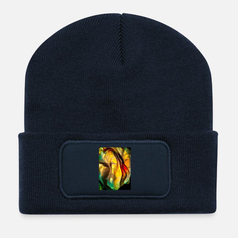 Verwirrung - Recycelte Patch Beanie - French Navy