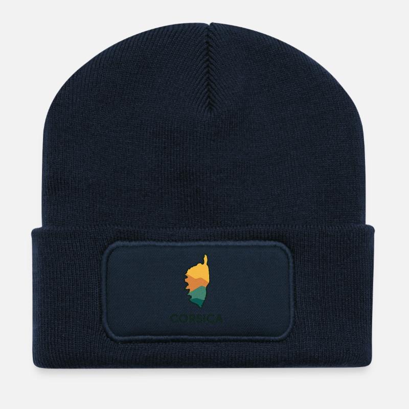Corsica Bella - Recycelte Patch Beanie - French Navy