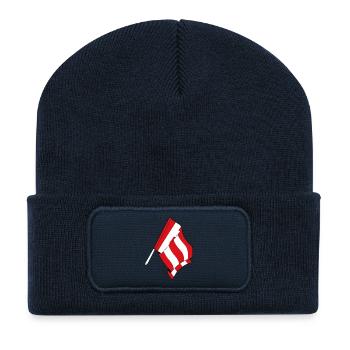 Stolz auf Eindhoven - Recycelte Patch Beanie - French Navy - Vorne