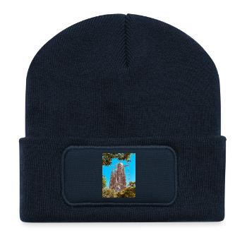 Sagrada Família: Barcelonas Ikone - Recycelte Patch Beanie - French Navy - Vorne