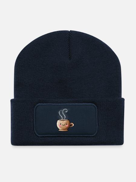 Kawaii Mug - Recycled Patch Beanie - french navy