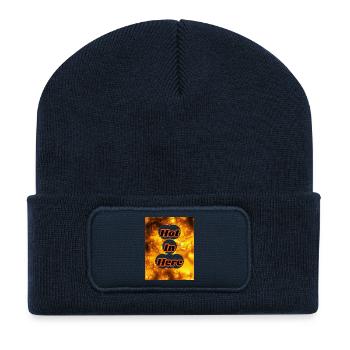 Hot I'm Here - Recycled Patch Beanie - french navy - Front