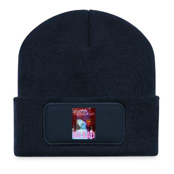 Bilbao Spanish Modern Art - Recycelte Patch Beanie - French Navy - Vorne
