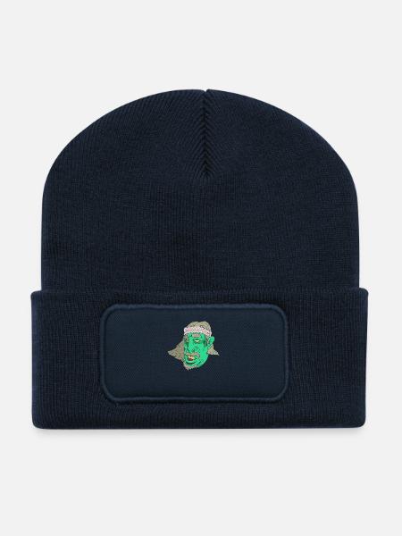 Druid - Recycled Patch Beanie - french navy
