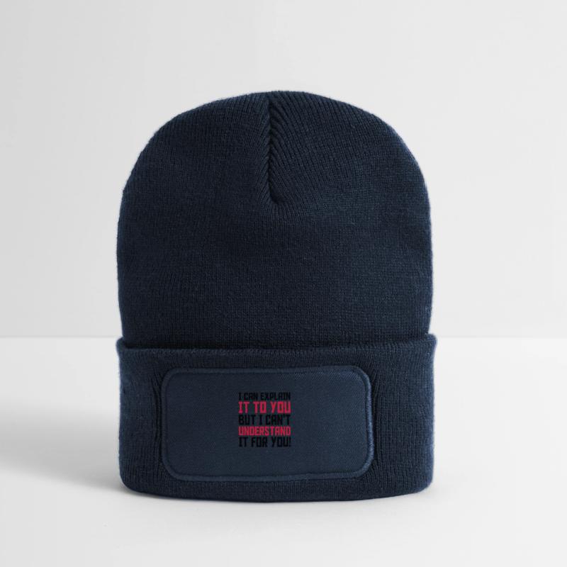 Recycelte Patch Beanie