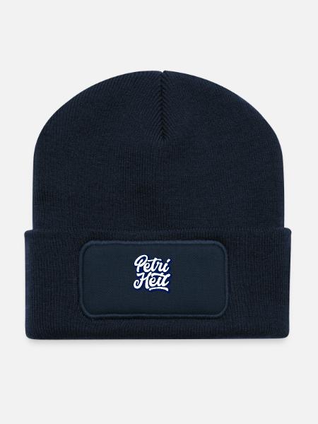 Petri Heil - Recycelte Patch Beanie - French Navy