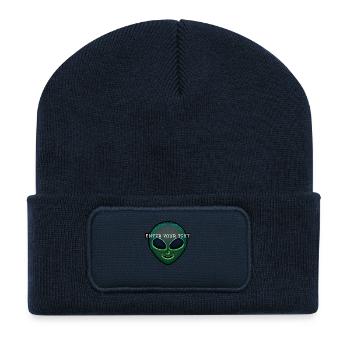 Picsart 25 06 12 23 50 30 951 - Beanie recyclé à patch - bleu marine - Devant