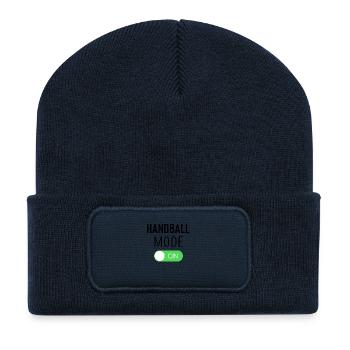 aaa Handball Mode On - Recycled Patch Beanie - french navy - Front