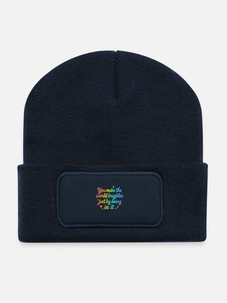 702361B6 A096 4D5F 8316 0EED26D19DE9 - Recycelte Patch Beanie - French Navy