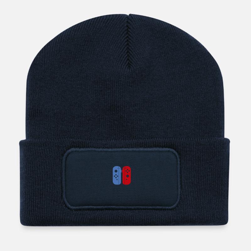 Switch Your Heart - Recycled Patch Beanie - french navy