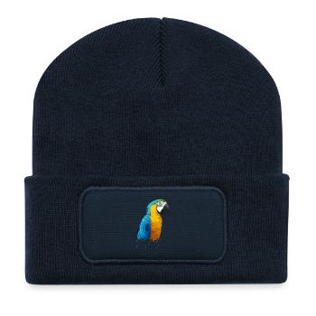 Parrot - Recycled Patch Beanie - french navy - Front