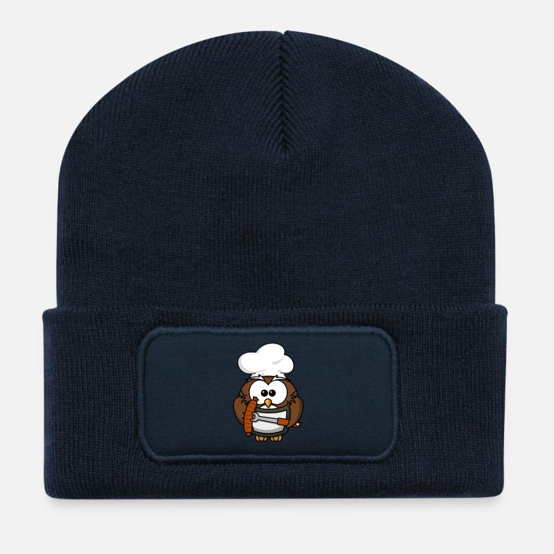 Grilleule - Recycelte Patch Beanie - French Navy