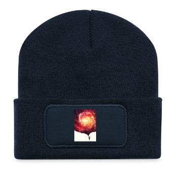 The universe in a soap-bubble - Handycase - Recycelte Patch Beanie - French Navy - Vorne
