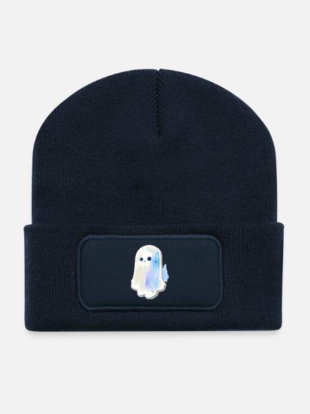 Boo - Recycelte Patch Beanie - French Navy