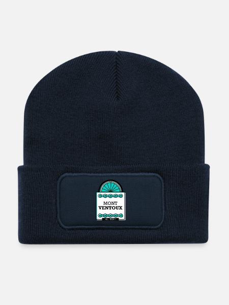 J'peux pas, j'ai Mont Ventoux - Beanie recyclé à patch - bleu marine