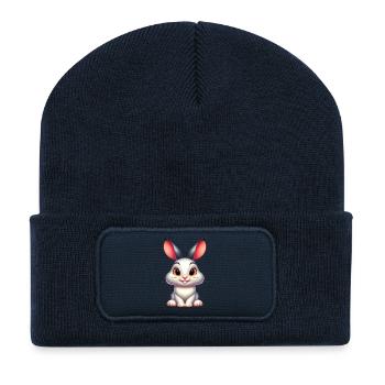 Rabbit - Recycled Patch Beanie - french navy - Front