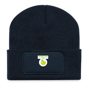 Everything for my apple - Recycled Patch Beanie - french navy - Front