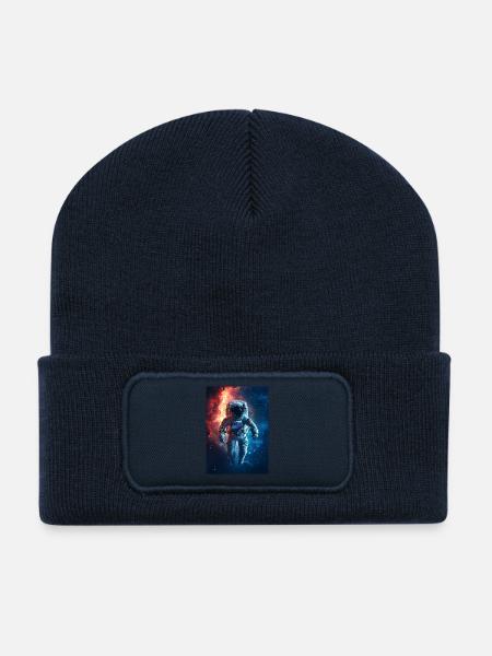 Astronaut 8 - Recycled Patch Beanie - french navy