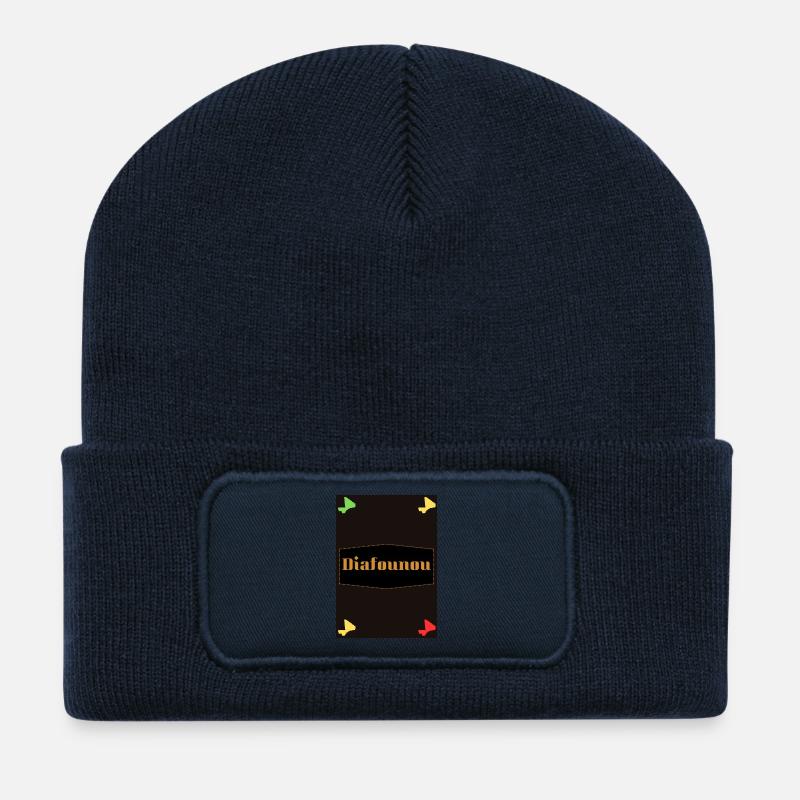 Diafounou - Recycelte Patch Beanie - French Navy