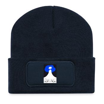 Cat's Cradle 1 - Recycled Patch Beanie - french navy - Front