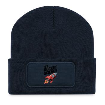 It’s Rocket Science - Recycled Patch Beanie - french navy - Front