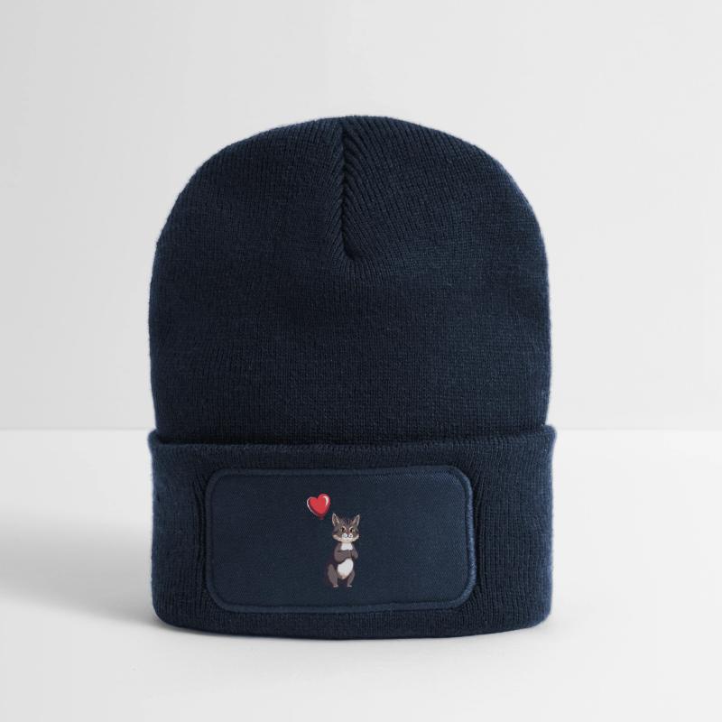Muttertags Geschenk Mutter Muttertag Geschenkidee  Recycelte Patch Beanie