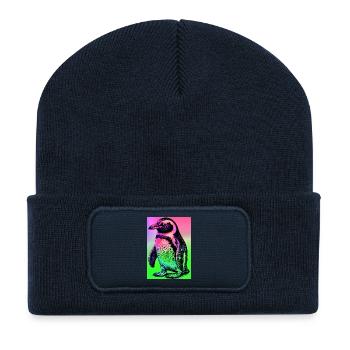 penguin - Recycled Patch Beanie - french navy - Front