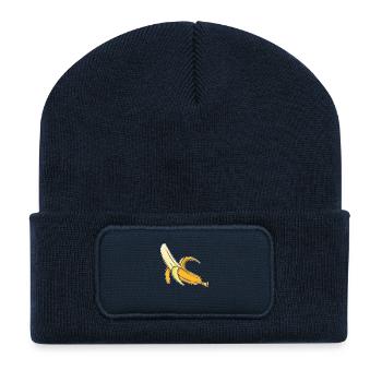 banana - Recycled Patch Beanie - french navy - Front
