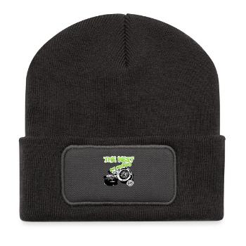 DLEDMV - The Best or noth - Beanie recyclé à patch - charbon - Devant