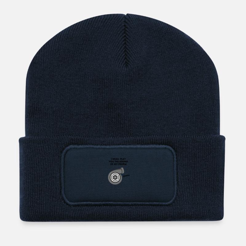 JDM TURBO sound | T-shirts JDM - Recycelte Patch Beanie - French Navy