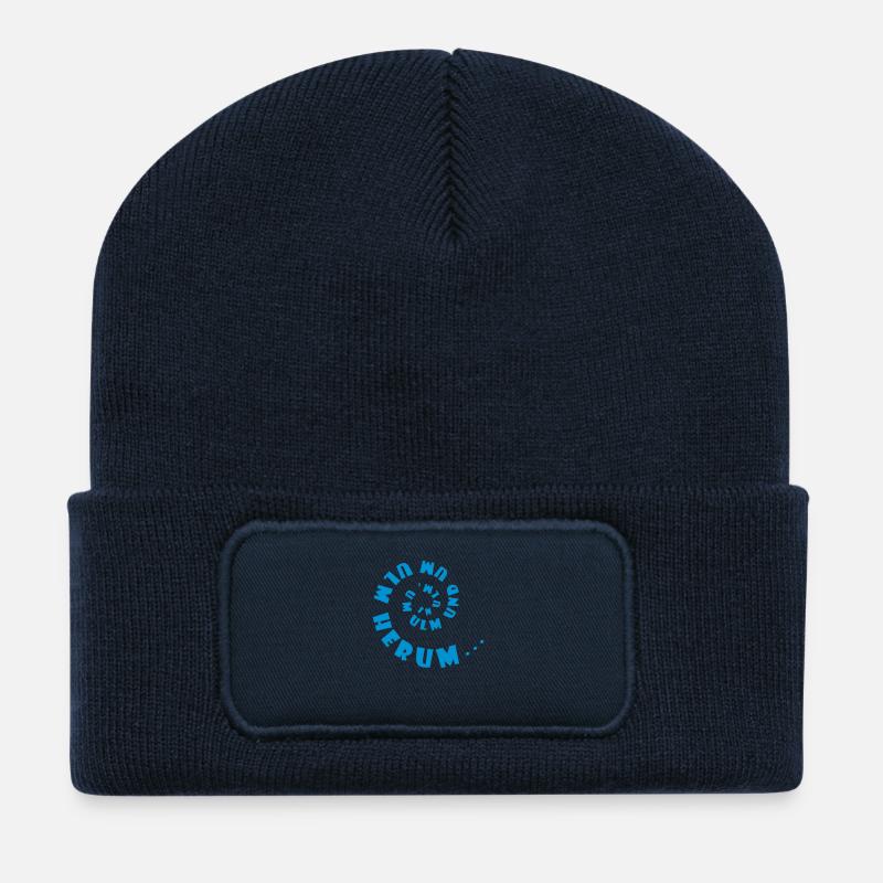 Ulmer Schnecke - Recycelte Patch Beanie - French Navy