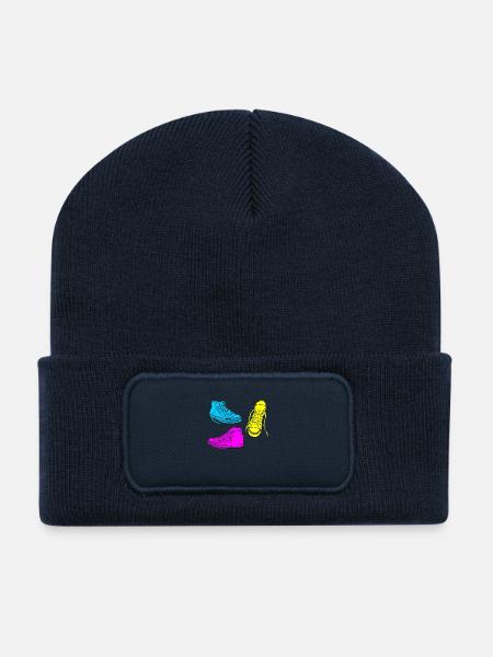 trainers coloured - Recycled Patch Beanie - french navy