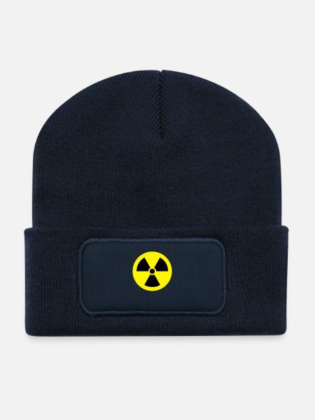 atomkraft - Recycelte Patch Beanie - French Navy