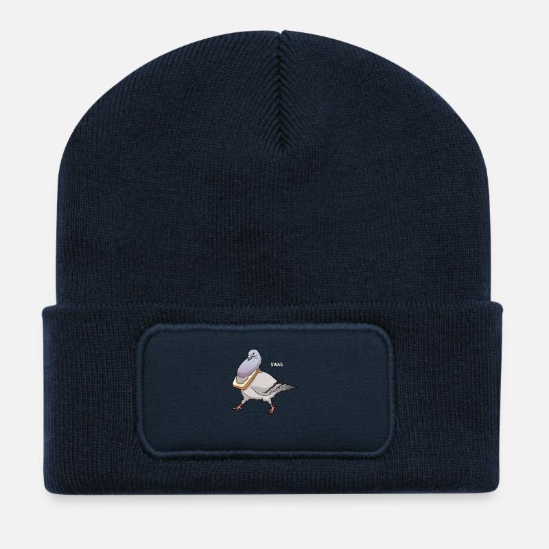 Swag Taube - Recycelte Patch Beanie - French Navy