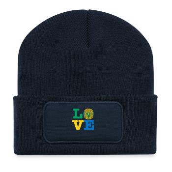 ST VINCENT GRENADINES COEUR - Beanie recyclé à patch - bleu marine - Devant