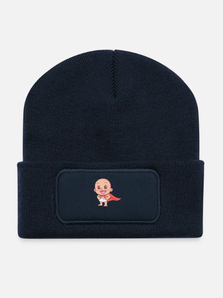 Baby Hero - Recycelte Patch Beanie - French Navy