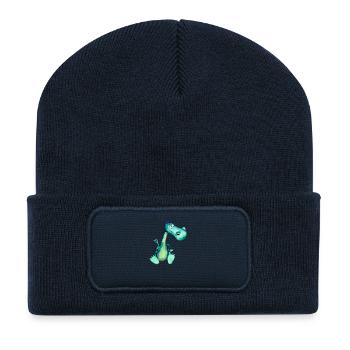 Dragon Ermel by Sabina Elisabeth - Recycelte Patch Beanie - French Navy - Vorne