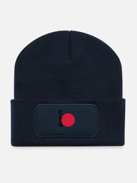 Karate do - Orient - Recycled Patch Beanie - french navy