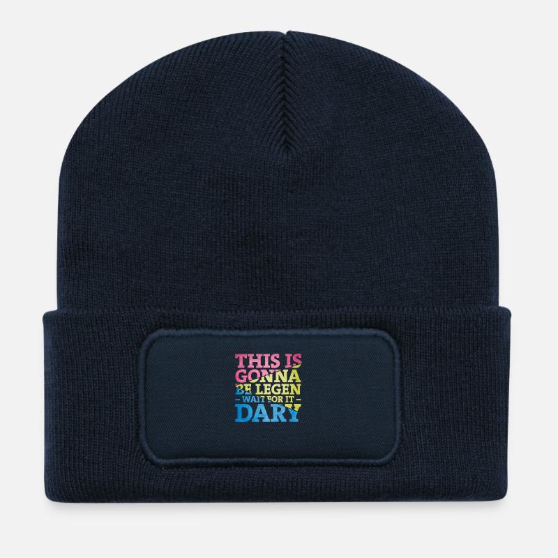 Legendary - Recycelte Patch Beanie - French Navy