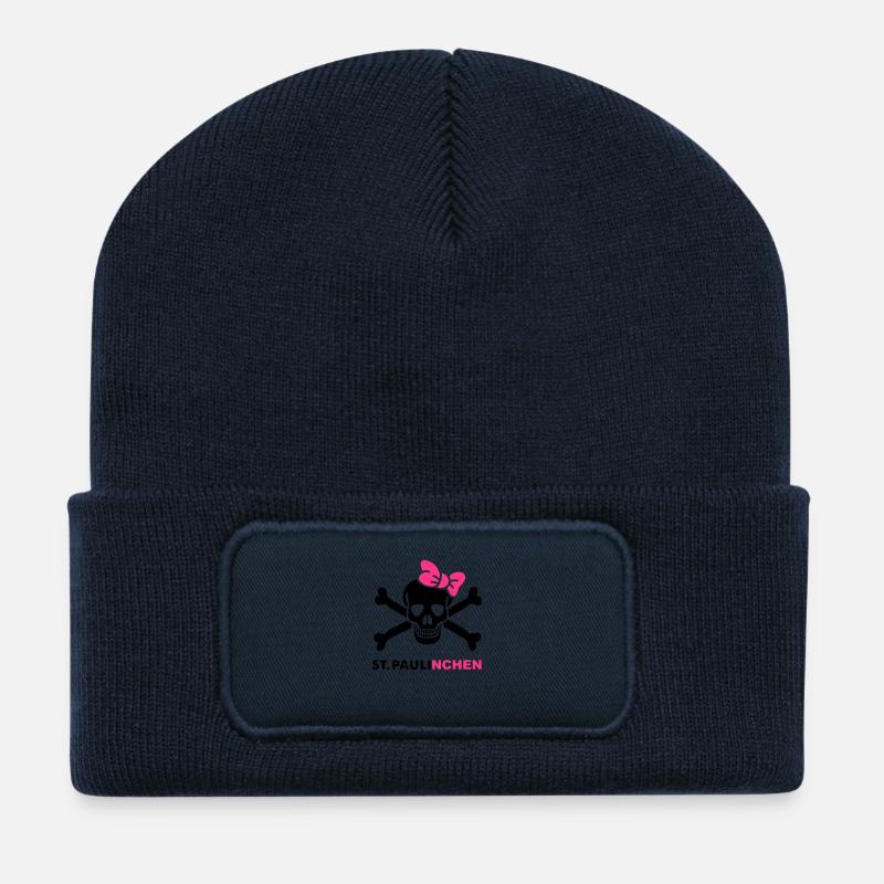 Paulinchen - Recycelte Patch Beanie - French Navy