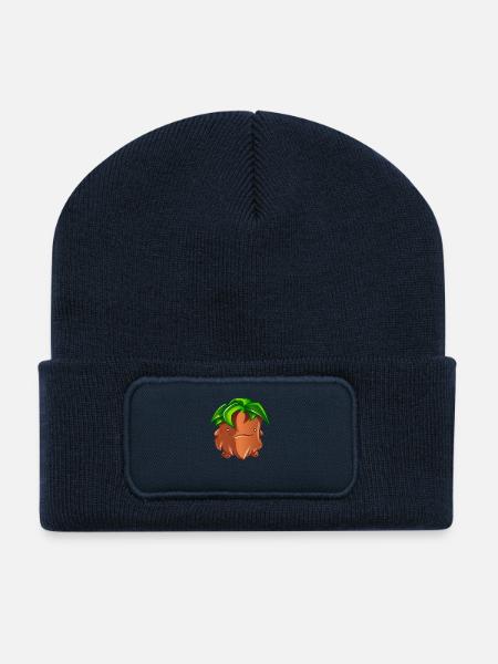 Torfac die Palme - Recycelte Patch Beanie - French Navy