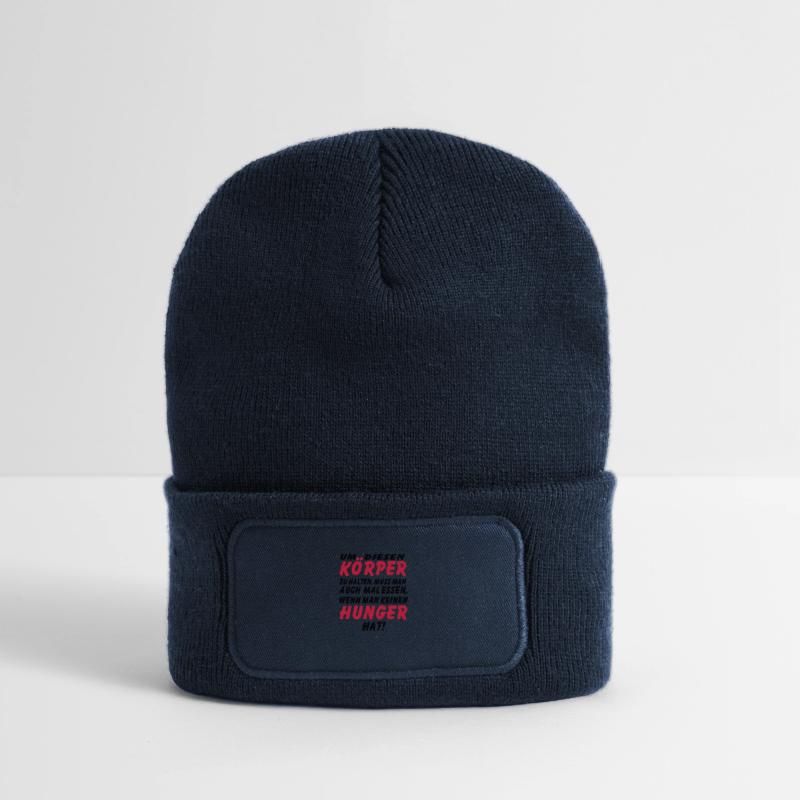 Recycelte Patch Beanie